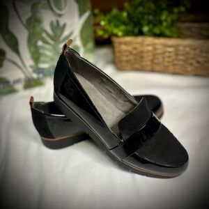 Dr. Scholl's Black Patent Loafers